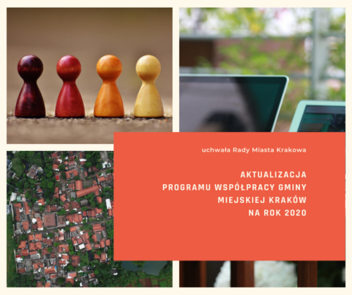 Aktualizacja Programu Współpracy Gminy Miejskiej Kraków na rok 2020