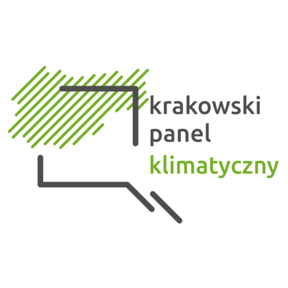 Grafika z hasełm krakowski panel klimatyczny