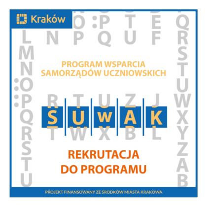 Program wsparcia samorządów uczniowskich SUWAK. Rekrutacja do programu.