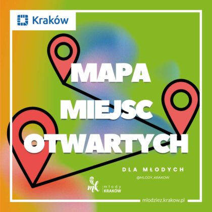 Mapa miejsc otwartych dla mlodych
